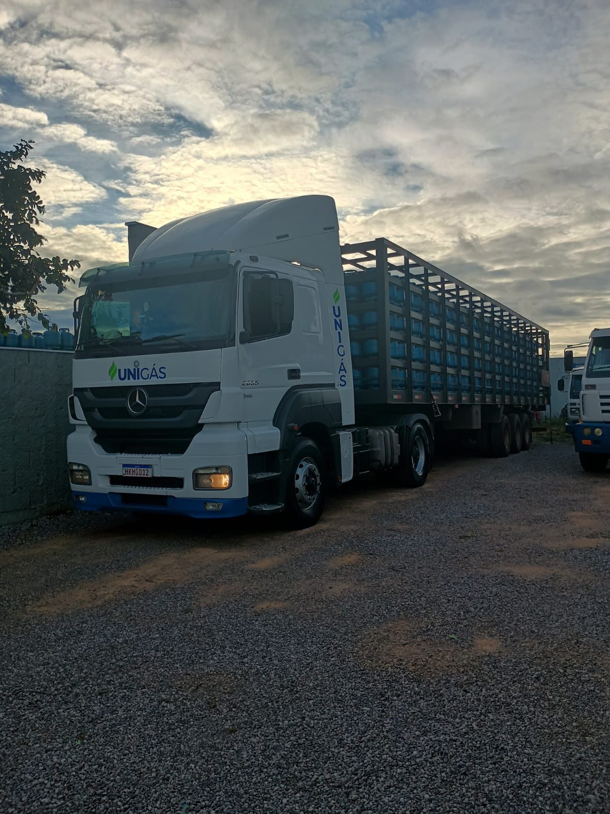 Caminhão de Entrega Unigás